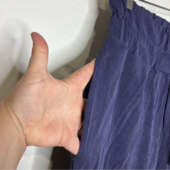 Saturday Sunday by Anthropologie wide leg pants paperbag waist  women’s large - Picture 4 of 9